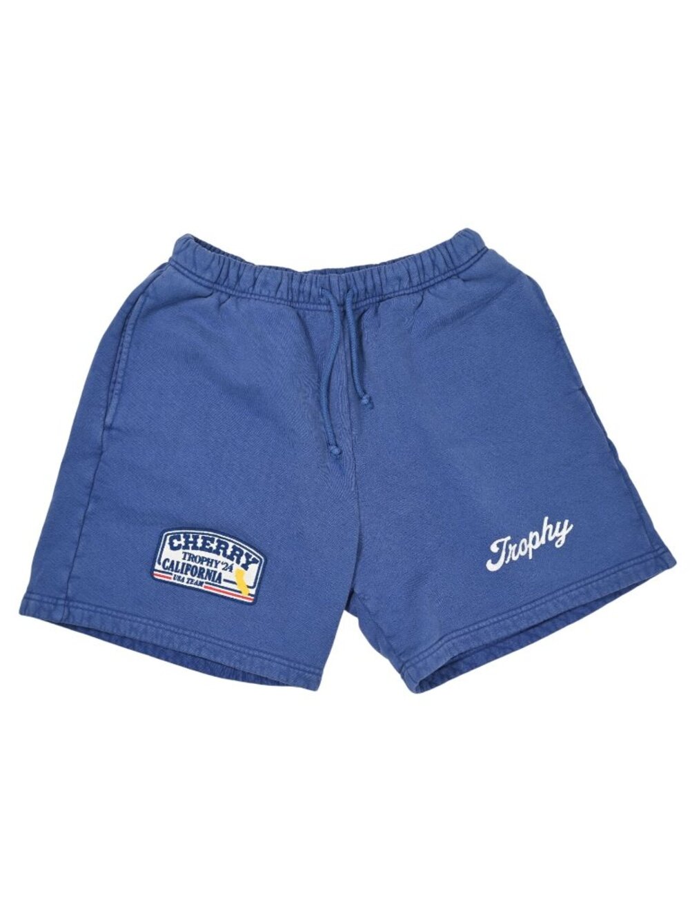 Cherry LA Trophy Sweatshorts in Royal